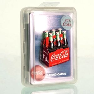 Bicycle Coca Cola Clear Playing Cards